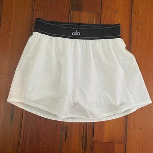 White Alo Tennis Skirt